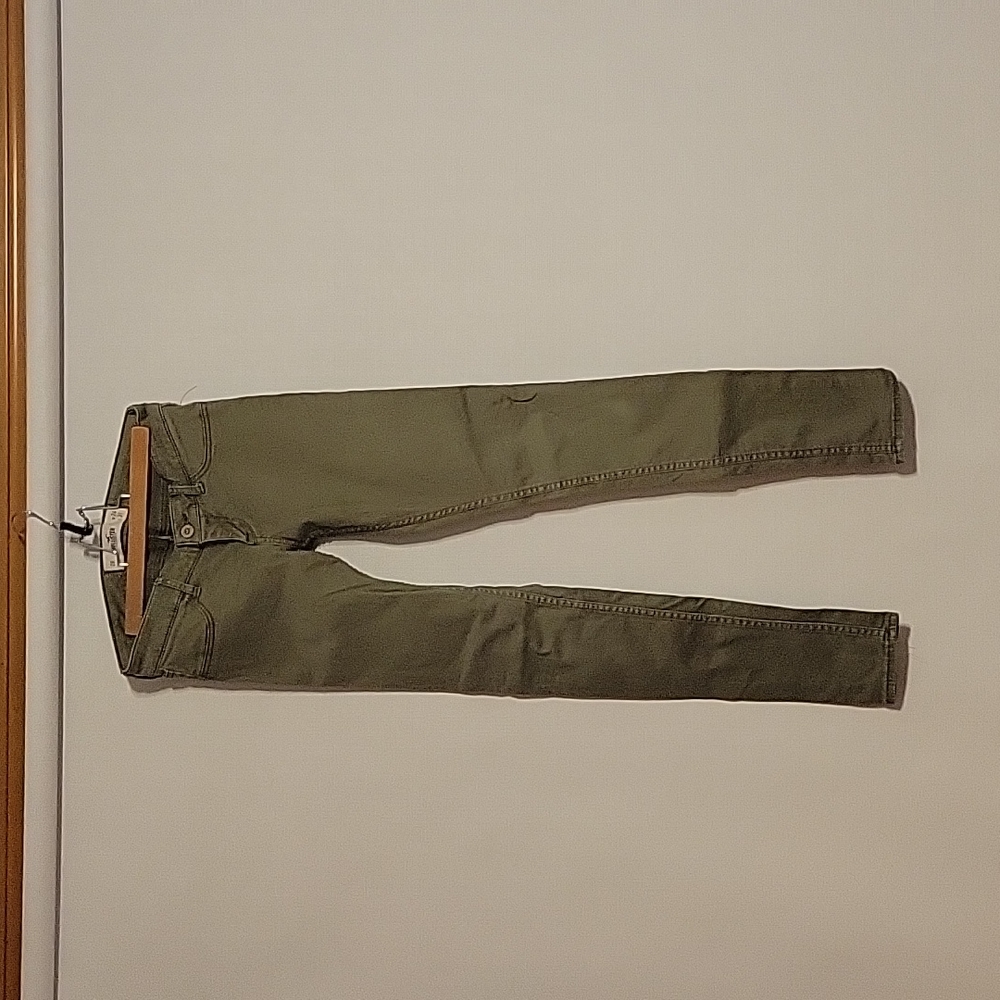 Hollister green jeggings